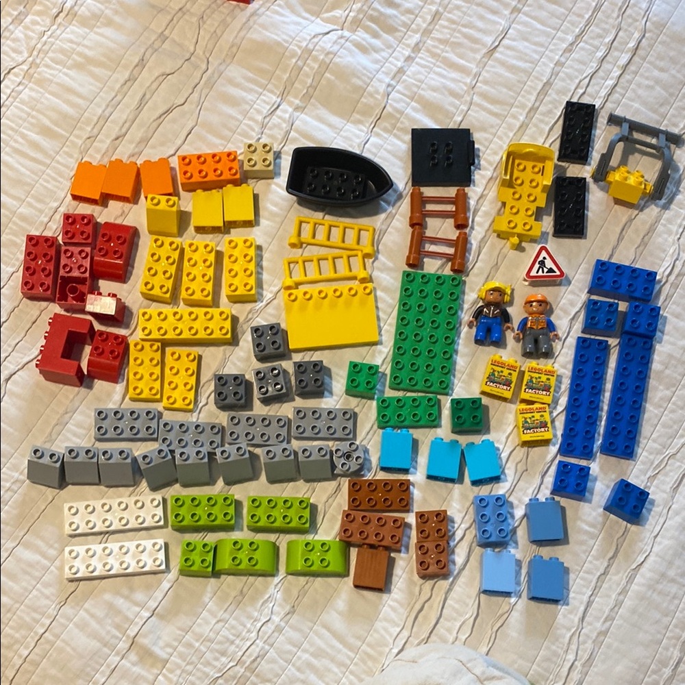 Lego Duplo 85+miscellaneous Building Blocks Set for Creative Play
